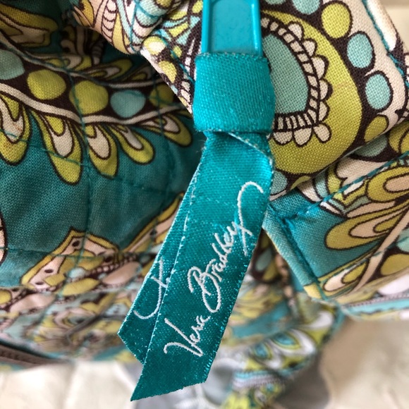 Vera Bradley Women's Small Shoulder Purse Top Zipper Closure - Picture 11 of 14